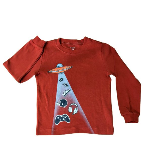 Pekkle Kids 2-Piece Pajama Set | Long Sleeve Top & Pants | Size 4/5 | Sleepwear - Picture 2 of 3